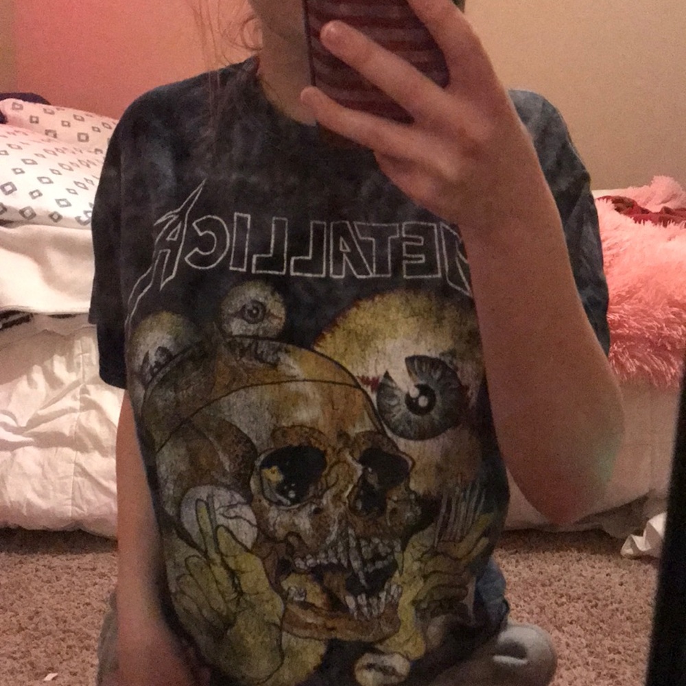 Metallica band tee